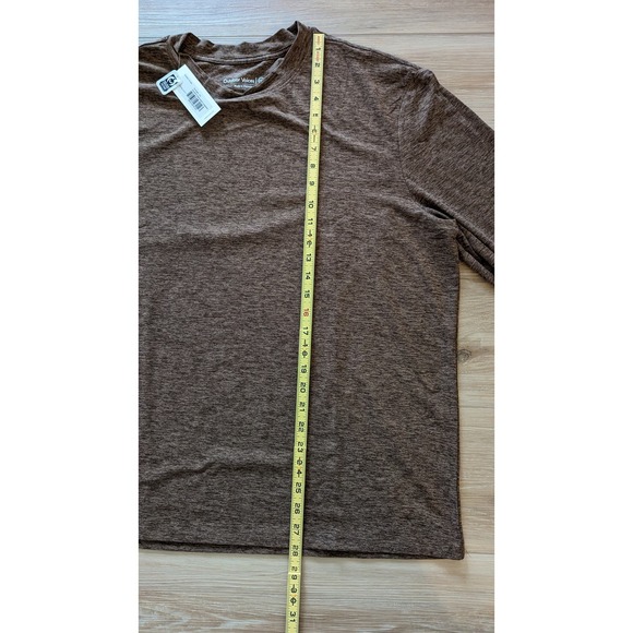 NWT Outdoor Voices CloudKnit Heavyweight Long sleeve Tee in Chocolate sz XXL - Picture 6 of 6